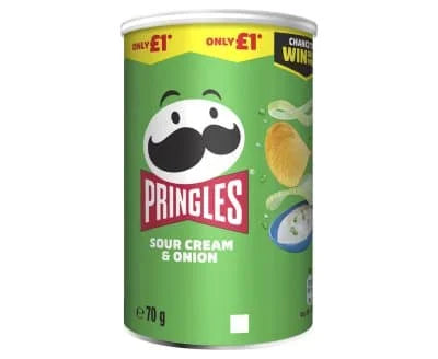 Pringles Sour Cream 12 x 70g