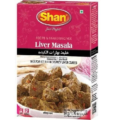 Shan Masala Curry Liver 12 x 50g