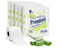 Freedom Toilet Rolls Aloe 5 x 9s