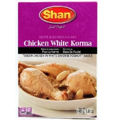 Shan Masala Chicken White Korma 12 x 40g
