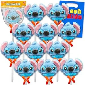 Disnep Lilo & Stitch Marshmallow Pops 30gx18pk
