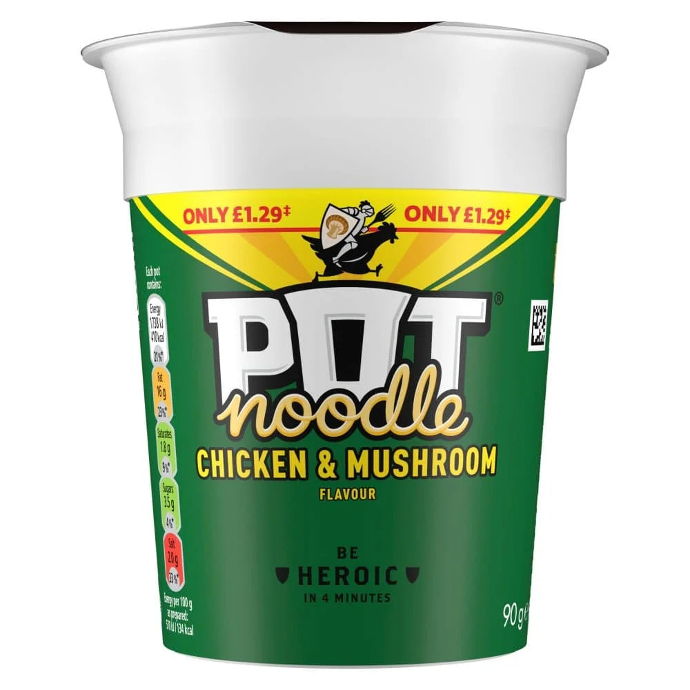 Pot Noodle Chicken & Mushroom 12 x 90g