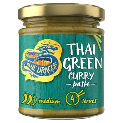 Blue Dragon Thai Green Curry Paste 12 x 50g