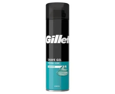 Gillette Sensitive Shave Gel 6 x 200ml