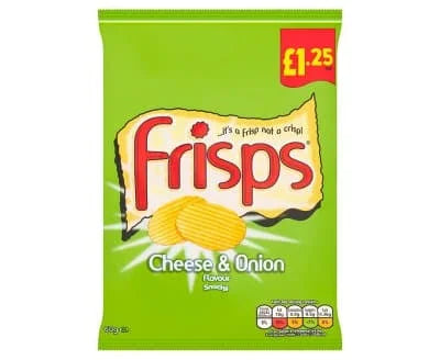 Frisps Cheese & Onion Crisps 16 x 60g