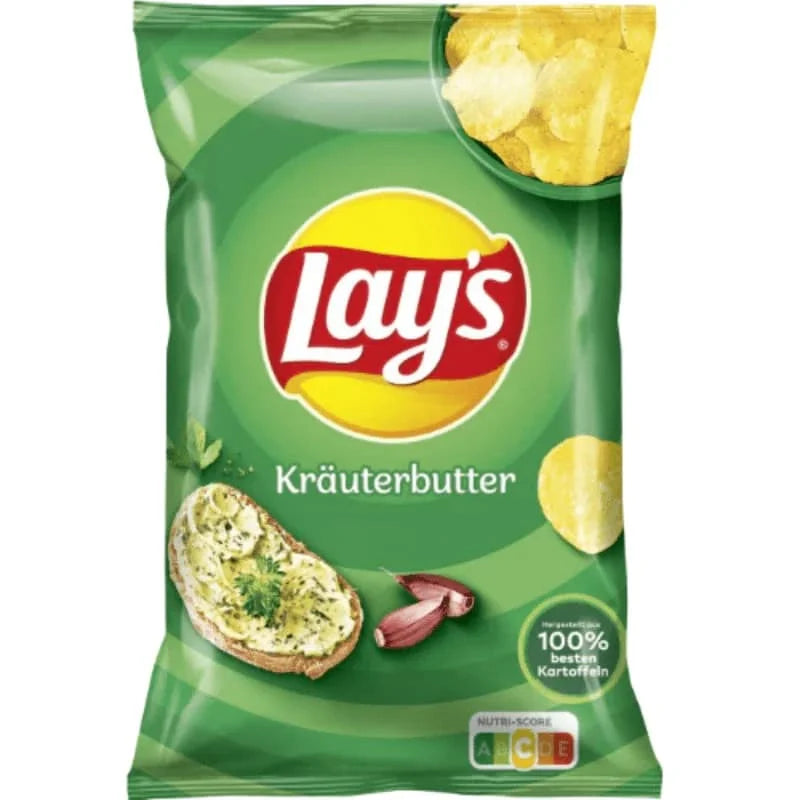 Lays Butter & Mixed Herbs 9 x 150g