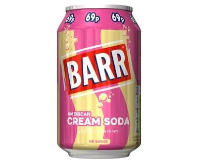 Barr Cream Soda Canp 24 x 330ml