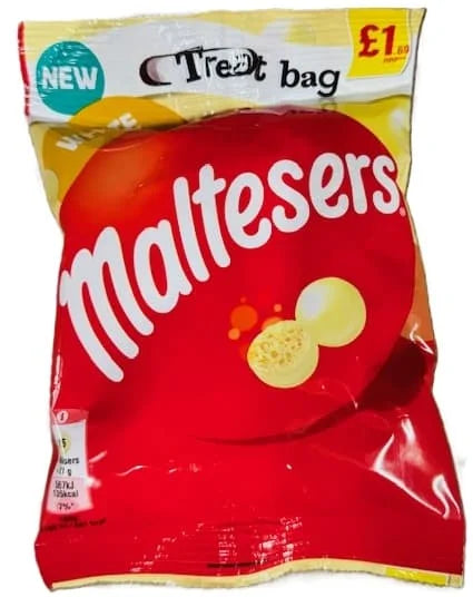 Maltesers White Chocolate Treat Bags 18 x 54g