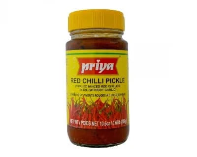 Priya Red Chilli Pickle 12 x 300g