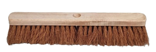KP 18" Coco Broom With Handle 1s