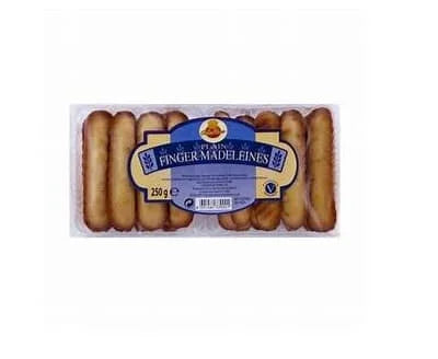 Cake Zone Plain Finger Madeleines 250g