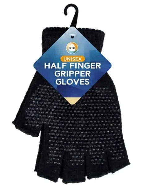 DID Half Finger Gripper Gloves 12s