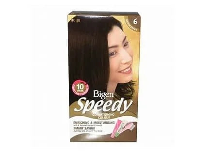 Bigen Speedy Med Brown 6 3 x 1s
