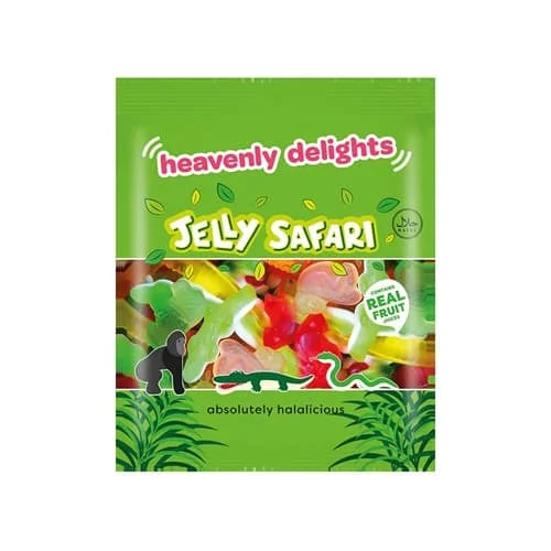 HD Jelly Safari Bags 12 x 140g