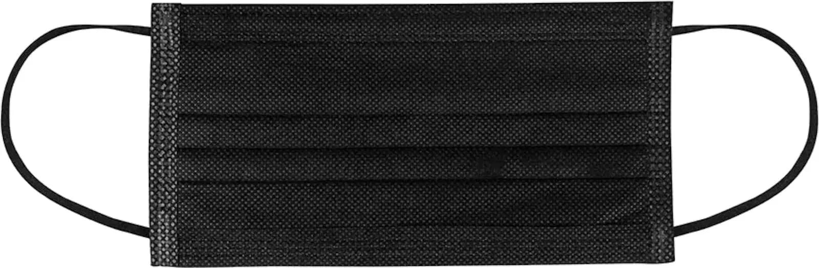 Face Mask Black 3Ply 50s