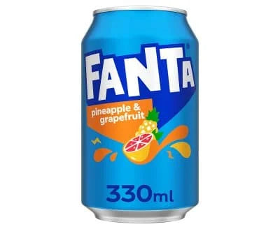 Fanta Pineapple & Grapefruit Cans 24 x 330ml