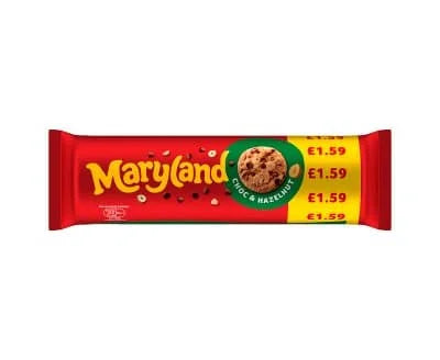 Maryland Cookies Choc Hazelnut 12 x 200g