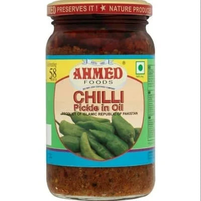 Ahmed Chilli Pickle In Oil 12 x 320g