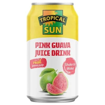 Tropical Sun Pink Guava Juice Drink 12 x 330ml