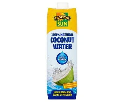 Tropical Sun Coconut Water 6 x 1ltr