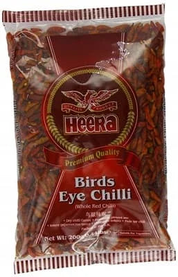 Heera Birds Eye Chilli 10 x 200g