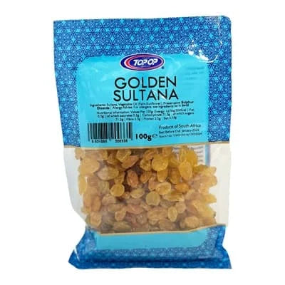 Top Op Golden Sultanas 20 x 100g