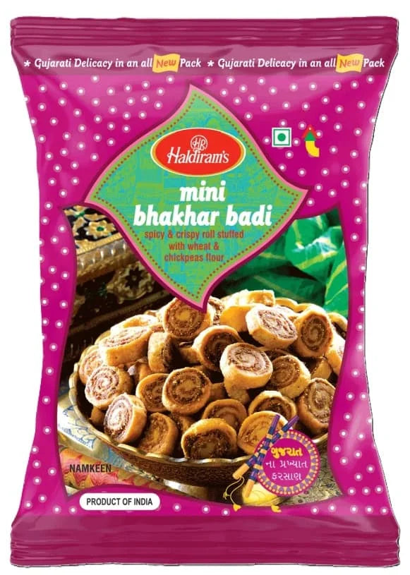 Haldirams Namkeen Mini Bhakharwadi 10 x 200g