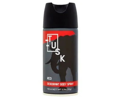 Tusk Body Spray - Red 6 x 150ml