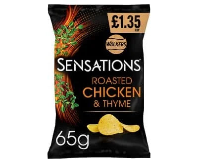 Sensations Roasted Chicken & Thyme 18 x 65g