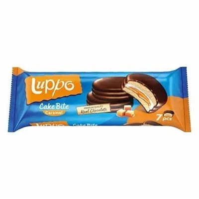 Luppo Cake Bite Caramel 7s