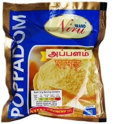 Niru Papadam 5in 150g