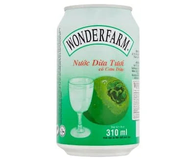 Wonderfarm Coconut Water 24 x 330ml