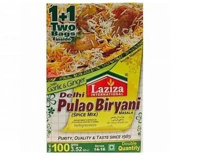 Laziza Masala Delhi Pulao Biryani 6 x 100g