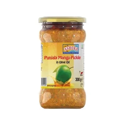 Ashoka Punjabi Mango Pickle In Olive Oil 6 x 300g