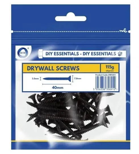 DID 40mm Drywall Screws 115g