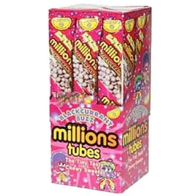 Millions Tube Black Current 12 x 55g