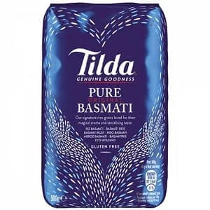 Tilda Basmati Rice 8 x 500g