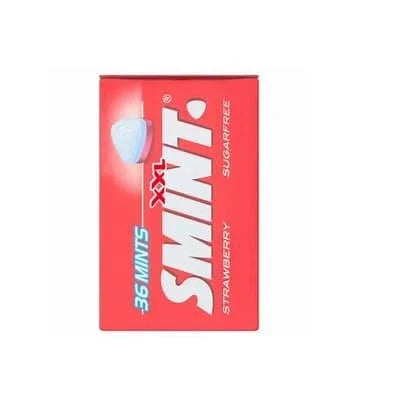 Smint Strawberry Tin S/F 12 x 25g