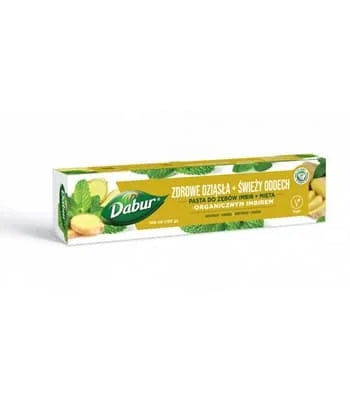 Dabur Toothpaste - Organic Ginger & Mint 6 x 100ml