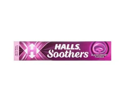 Halls Soothers Blackcurrant 20 x 45g