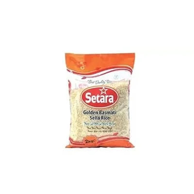 Setara Golden Sella Basmati Rice 6 x 2kg