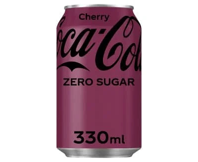 Coca Cola Zero Cherry Sugar Can 24 x 330ml