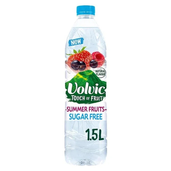 Volvic TOF Summer Fruits S/Free 6 x 1.5ltr
