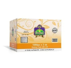 Peepal Chutney Cup and Lids 2oz 1000s