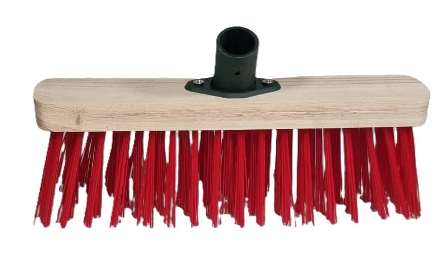KP 12" Red Synthetic Broom Head 1s