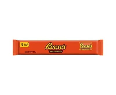 Reeses Peanut Butter Cups 5pk 18 x 77g