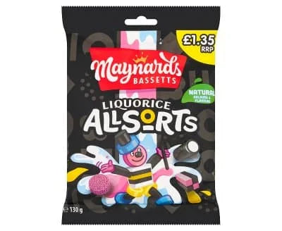 Maynards Liquorice Allsorts 10 x 130g