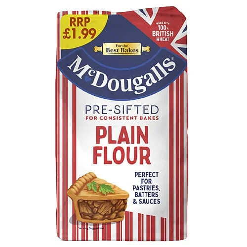 McDougalls Plain Flour 10 x 1.1kg