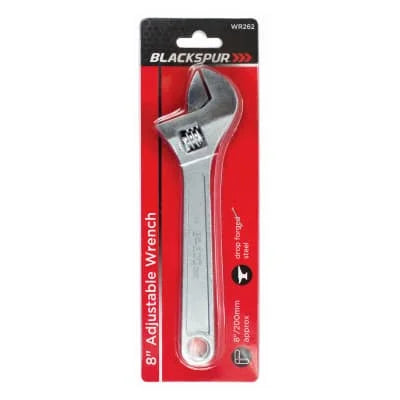 Blackspur 8" Adjustable Wrench 200mm
