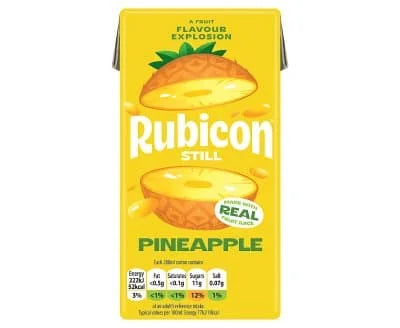 Rubicon Pineapple Ctn 27 x 288ml